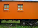 Orange Train Car